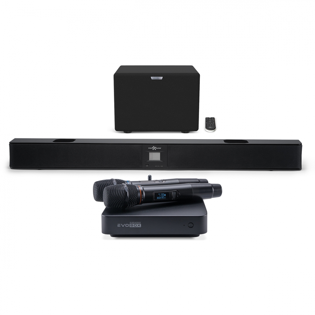 караоке-комплект EVOBOX Plus + EvoSound Bar (саундбар с караоке) в Дербенте