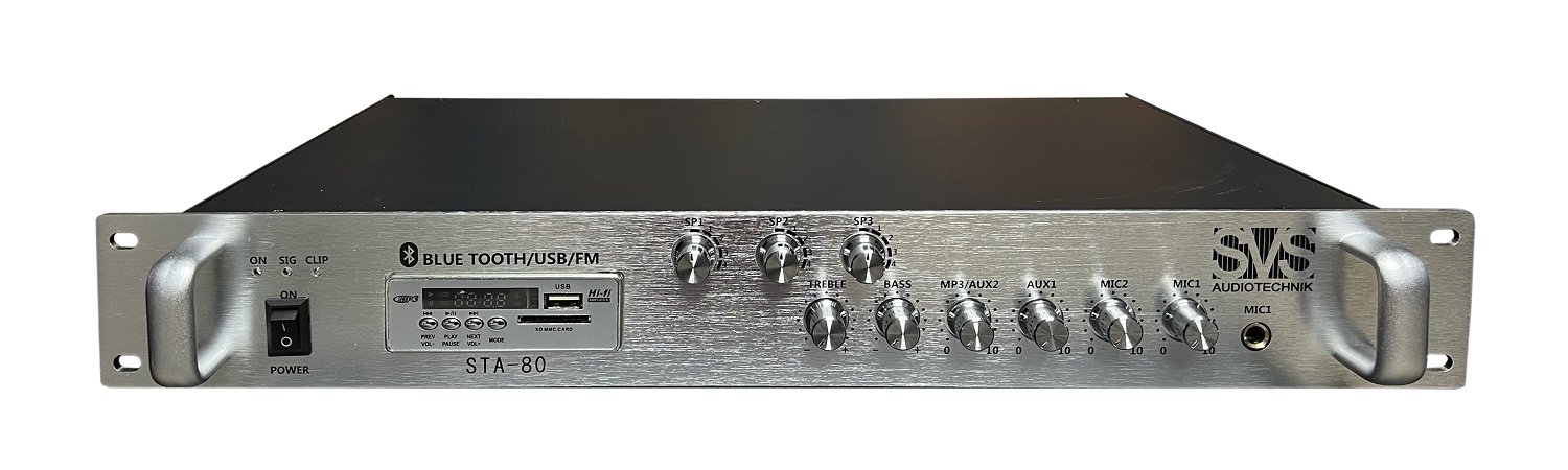 SVS Audiotechnik STA-80 Микшер-усилитель для систем Public Address в Дербенте