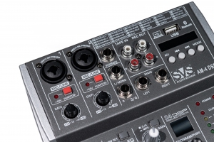 SVS Audiotechnik mixers AM-4 DSP Аналоговый микшерный пульт, 4-канала в Дербенте